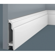 Плинтус под покраску из экополимера Cosca PX003